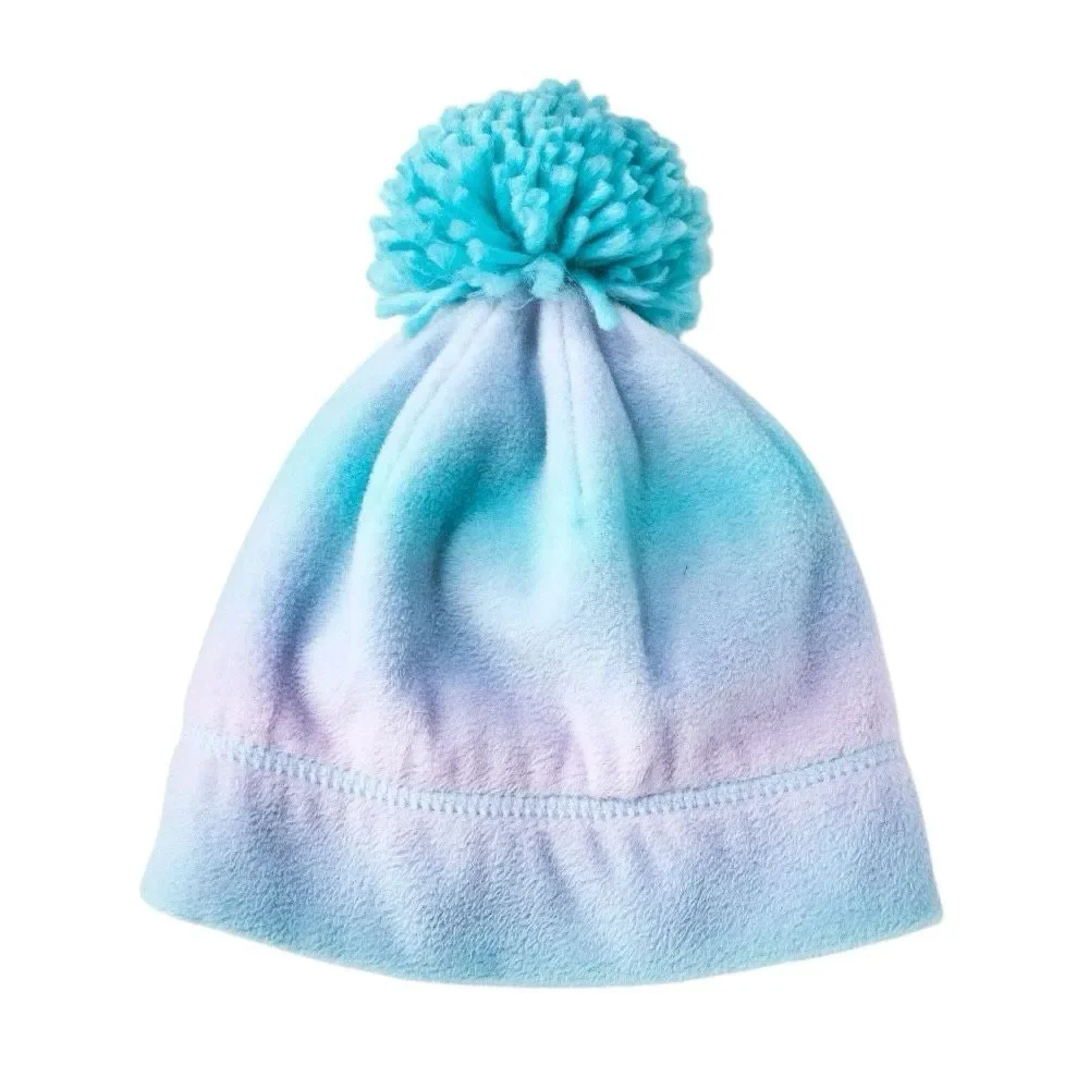 NEW Cat & Jack Baby Girls' Fleece Beanie Green Purple Blue 12-24M